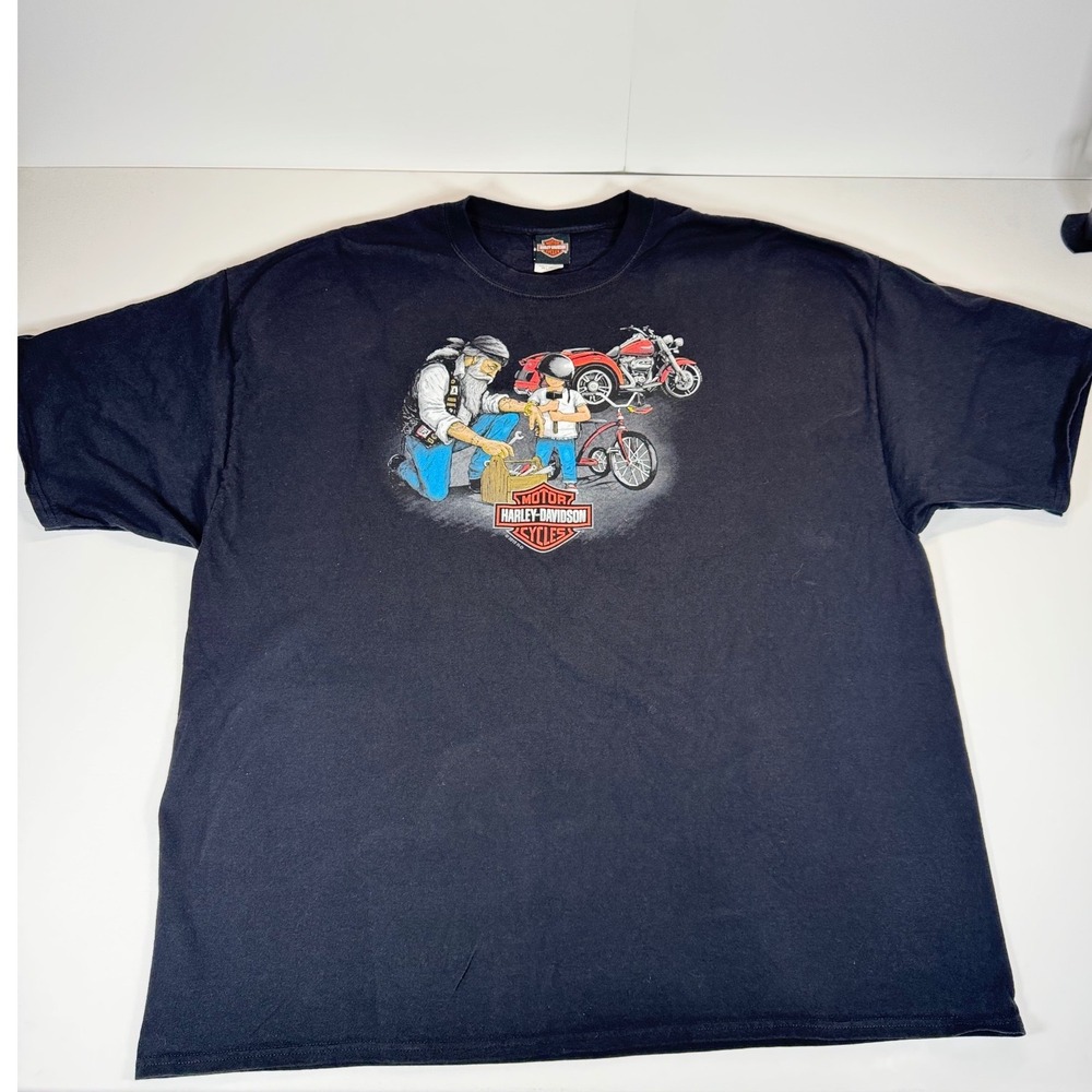 Harley-Davidson Denney's Springfield Missouri Graphic T-Shirt Mens 3XL Black